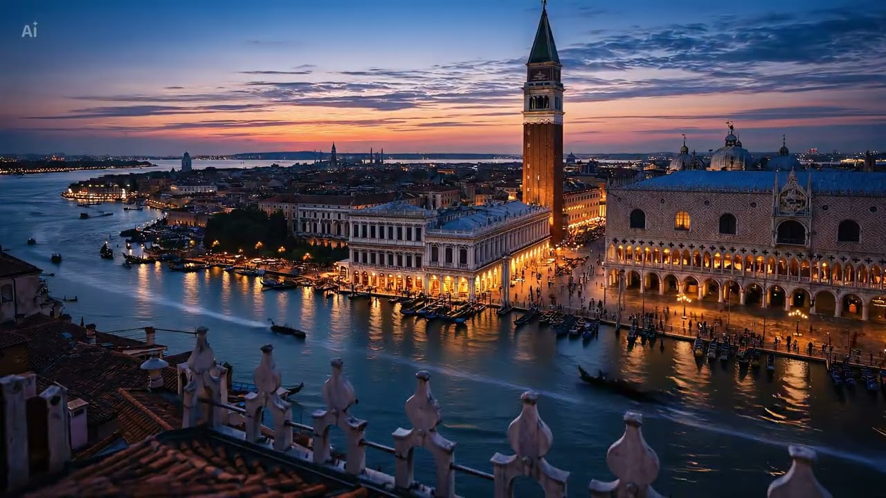Venice at Sunset – Italian Chillout Lofi