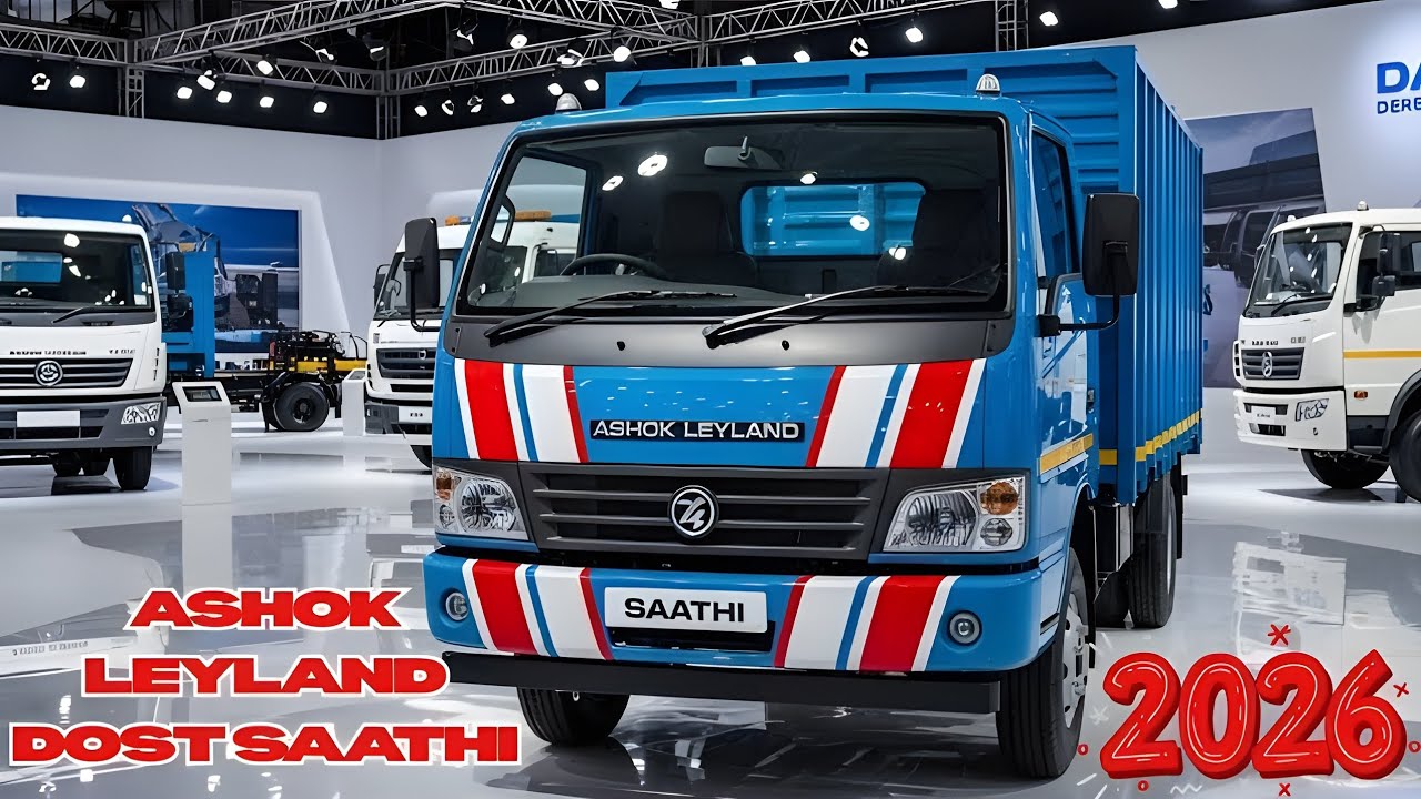 2026 Ashok Leyland Daba Dost Blue Truck | New Model India | Full Review & Features