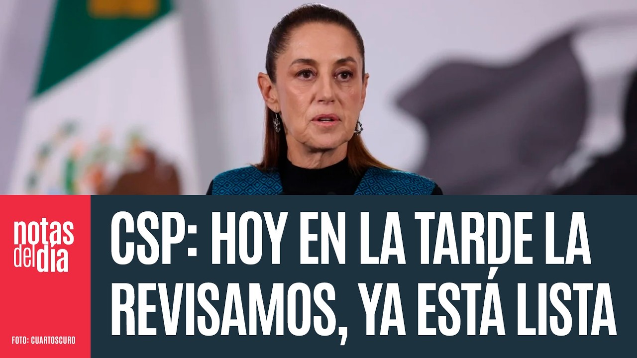No se envió Reforma Electoral por revisión y ajustes, pero ya está lista: Sheinbaum