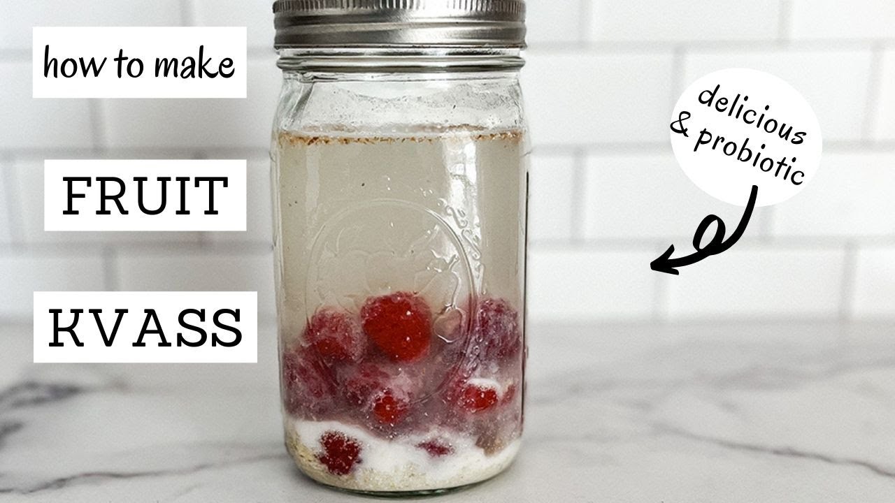 Easy Fermented Drinks: Fruit Kvass Recipe | Bumblebee Apothecary