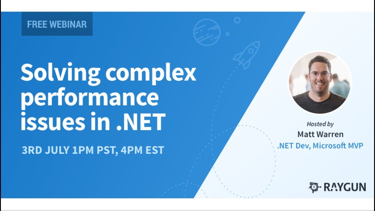 How to solve complex performance issues in .NET and .NET Core [full webinar]