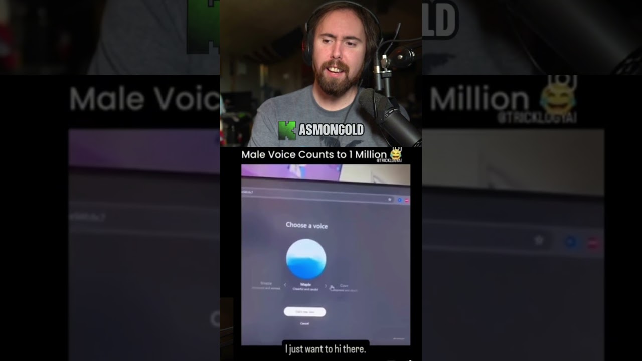Male AI voice will do what a Female AI voice wont  