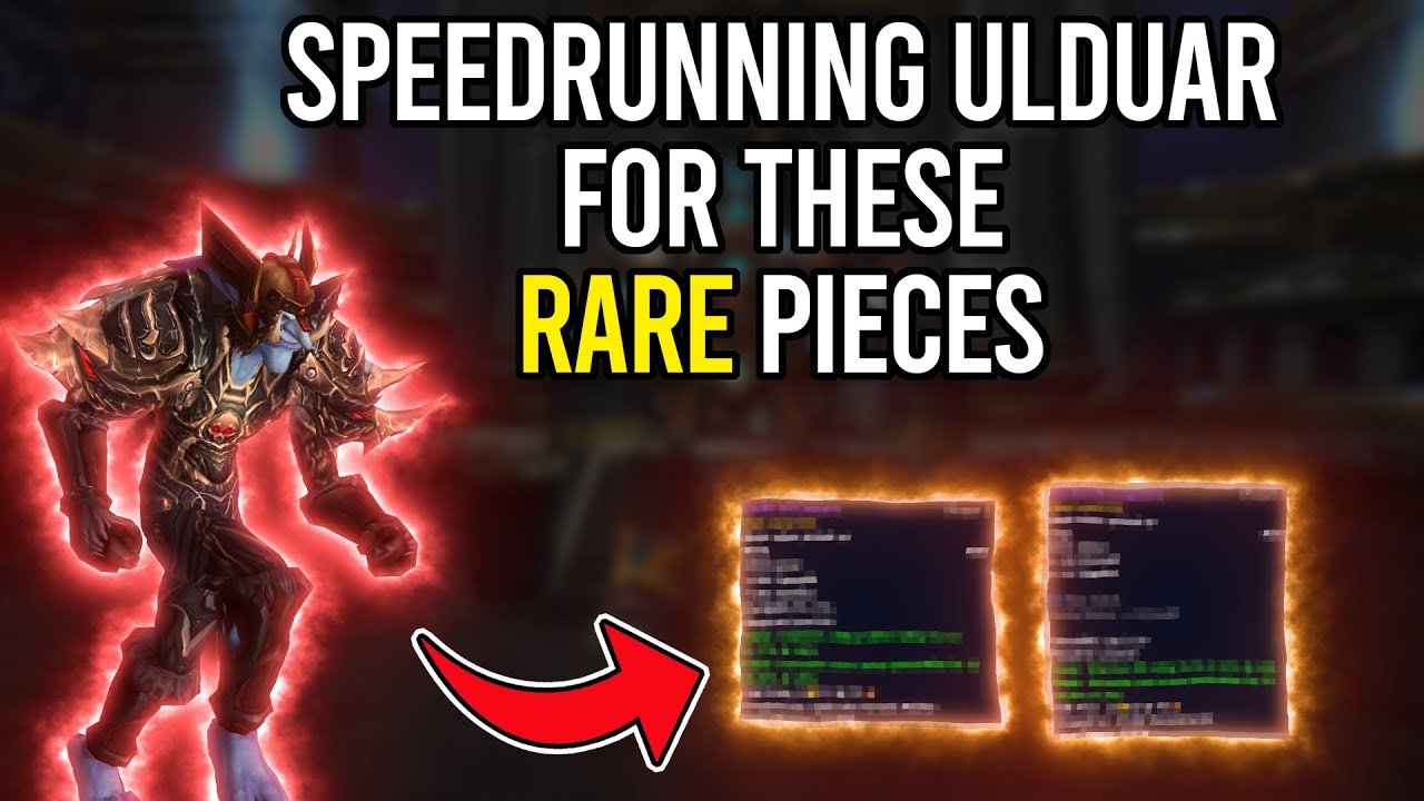 SPEEDRUNNING ULDUAR WITH THE GOD GROUP