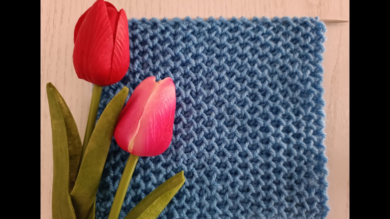 How to #knit #Honeycomb stitch  / #بافتنی_دومیل  لونه زنبوری
