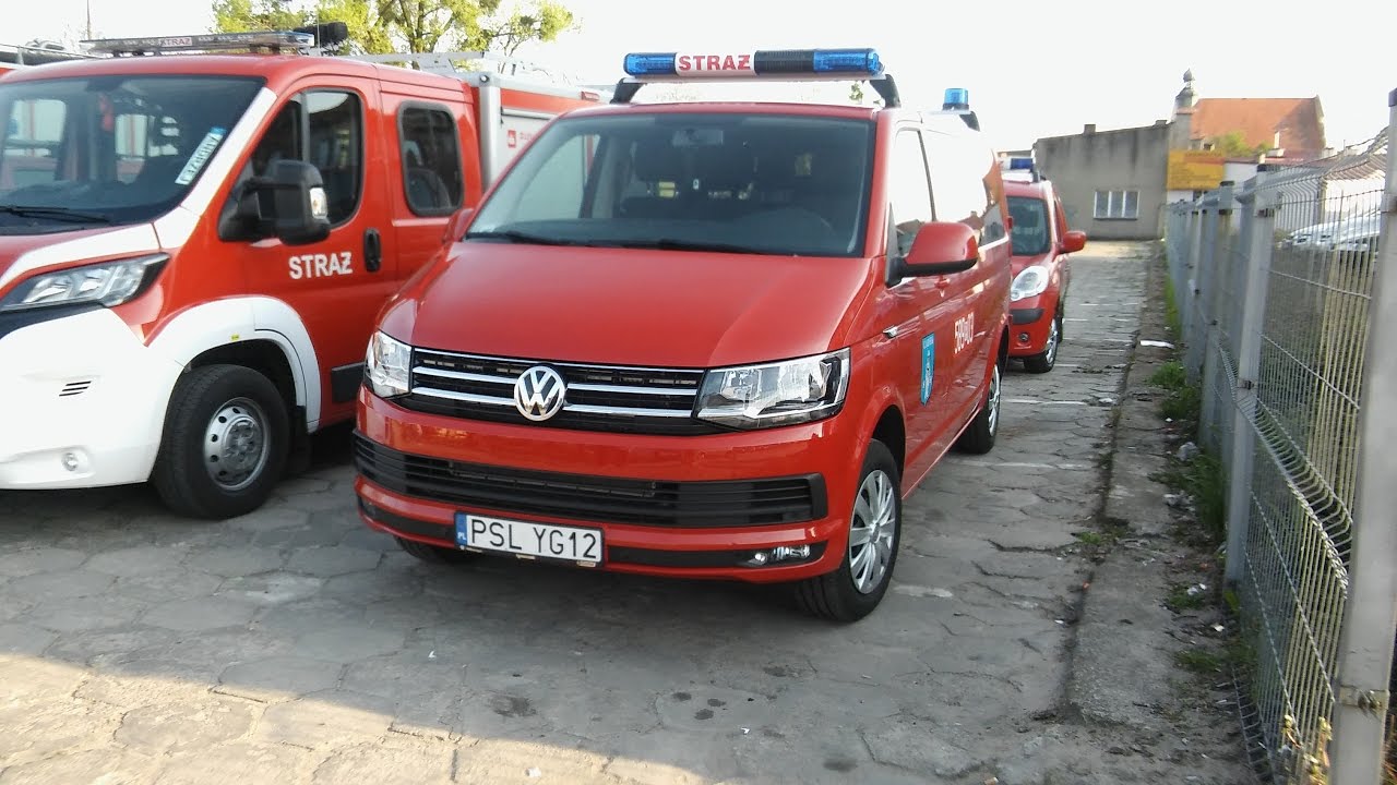 Powiatowe obchody Dnia Strażaka w Słupcy 13.05.2017r. - wystawa wozów strażackich