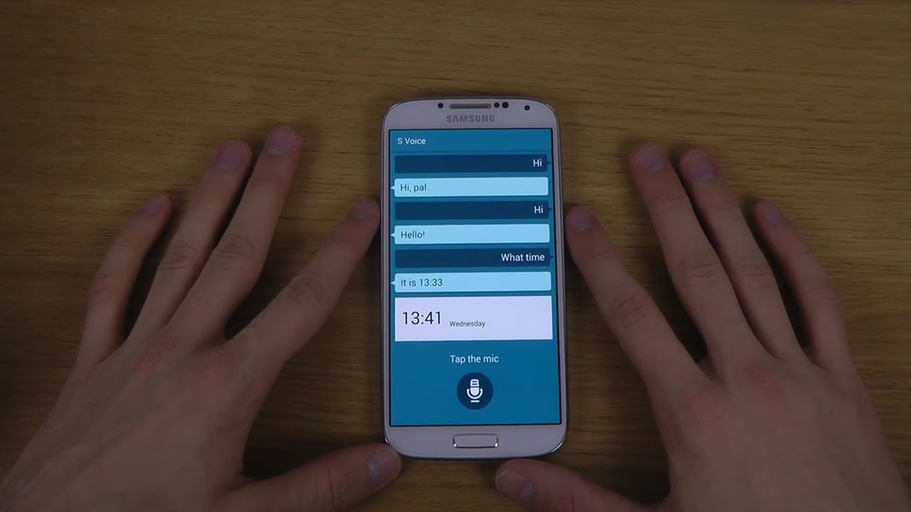 NEW Samsung Galaxy S5 S Voice App - First Look!