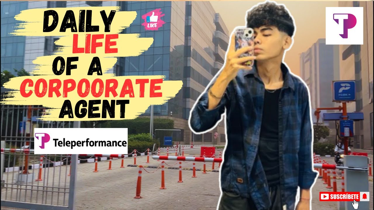 DAILY LIFE OF A CORPORATE AGENT in TELEPERFORMANCE | Candor Tech Space | Noida Sec 135 |