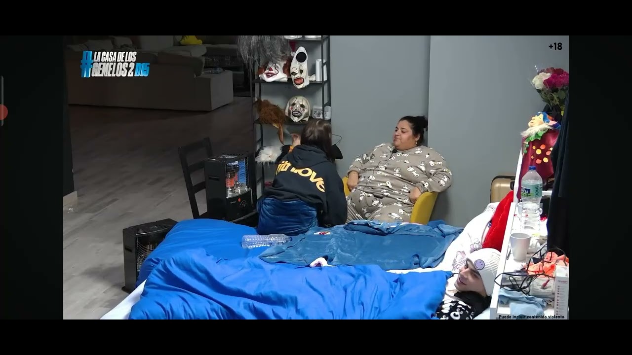 DRAMA TOTAL ANTES DE DORMIR EN LA CASA DE LOS GEMELOS 2 