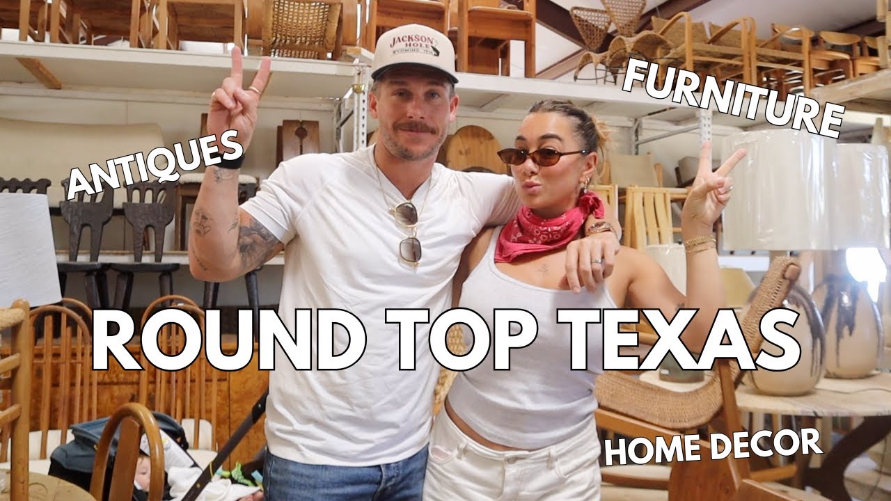 ШОППИНГ НА КРУПНЕЙШЕЙ ЯРМАРКЕ АНТИКВАРИАТА В СТРАНЕ! Видеоблог Round Top Texas | Джулия и Хантер