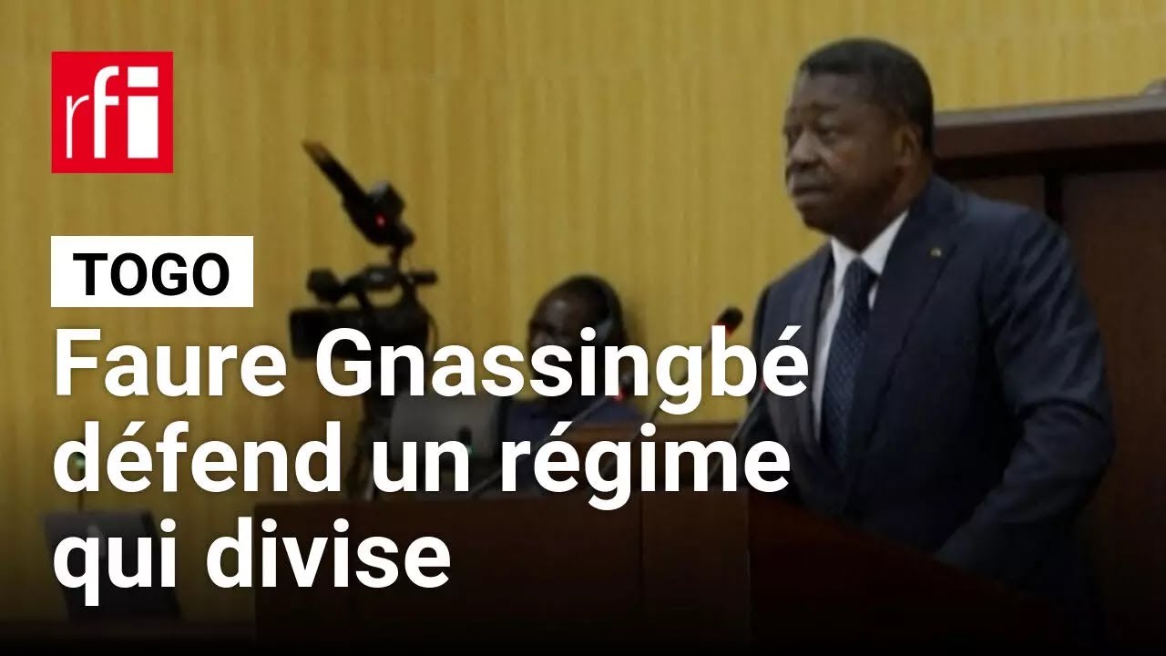 Togo : Faure Gnassingb&eacute; d&eacute;fend un r&eacute;gime qui divise &bull; RFI