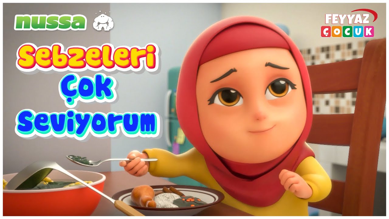 Sebzeleri Çok Seviyorum - Nussa ve Rarra Türkçe