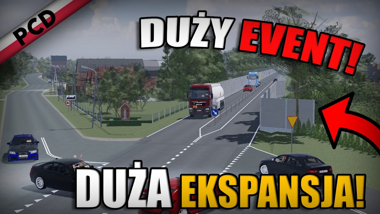 DUŻA EKSPACJA DOMASŁAWIC W Polish Car Driving! - EVENT!