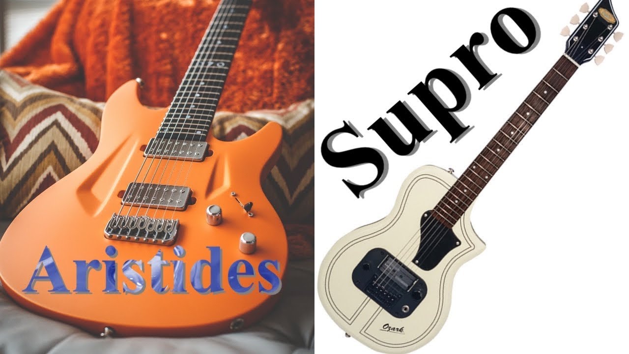 NAMM2020. Гитары Supro, Aristides. Andy Wood