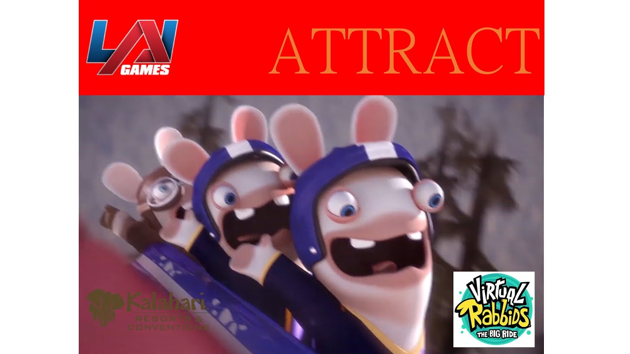 Virtual Rabbids: The Big Ride - Attract Mode
