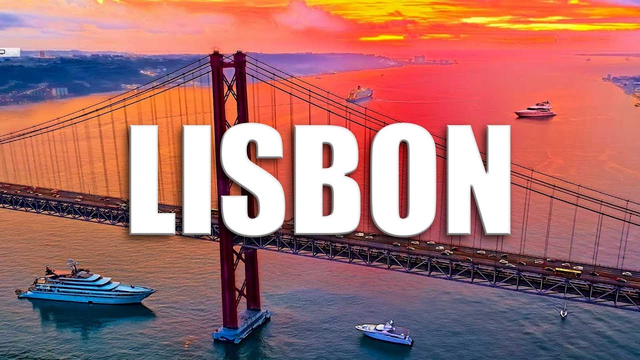 Lisbon, Portugal 🇵🇹 | Aerial View | Ultra HD 8K