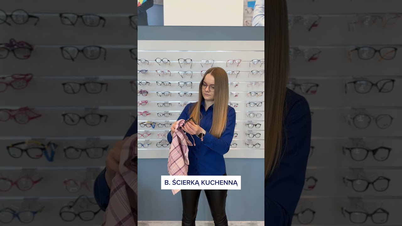 Jak poprawnie czyścić okulary? 99% ludzi robi to ŹLE! | QUIZ