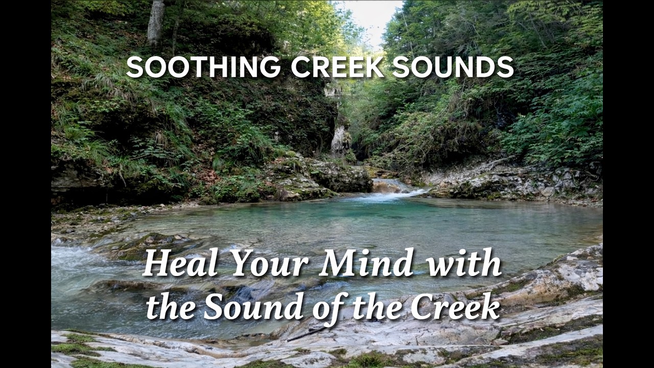 The sound of Water in the valley