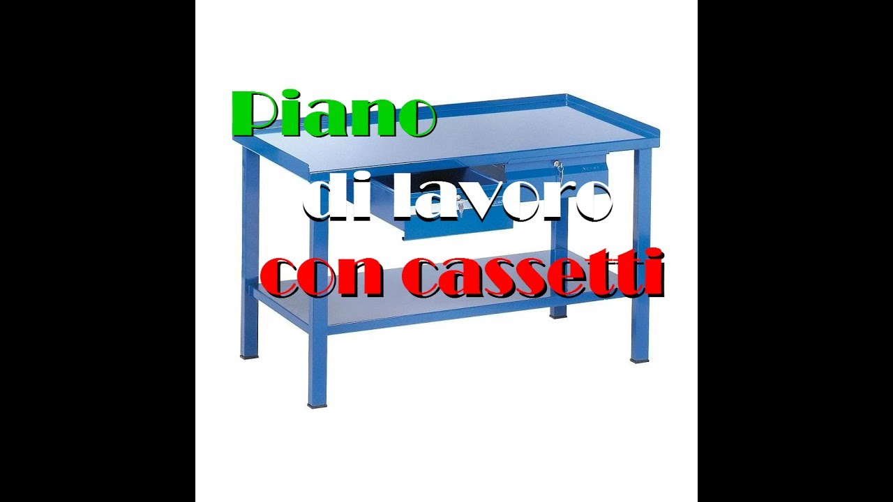 Piano di lavoro con cassetti - Settimana Fai da Te - Giorno 3/7 - Fai da Te ITALIA