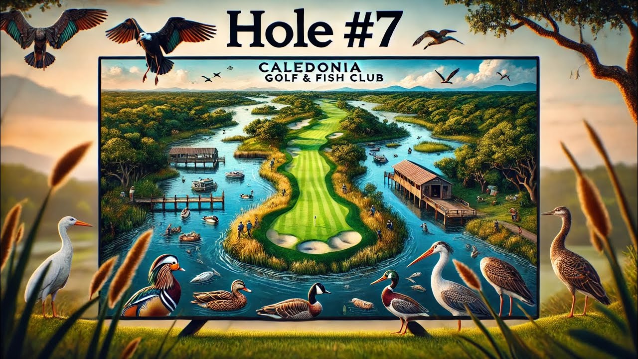 ASMR Caledonia Hole #7 &ndash; Stunning Wildlife & Scenic Golf Experience!