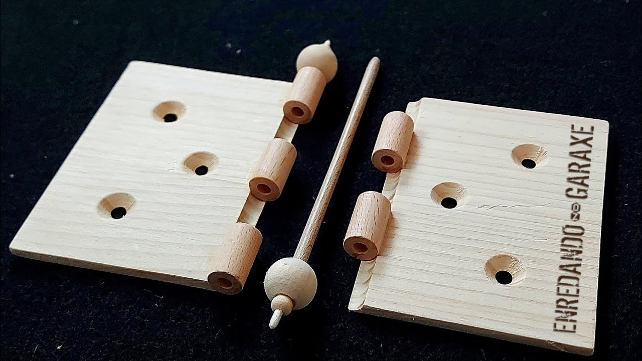 ¿Podemos hacer una bisagra de madera? Solo necesitamos algunos trucos de carpintero