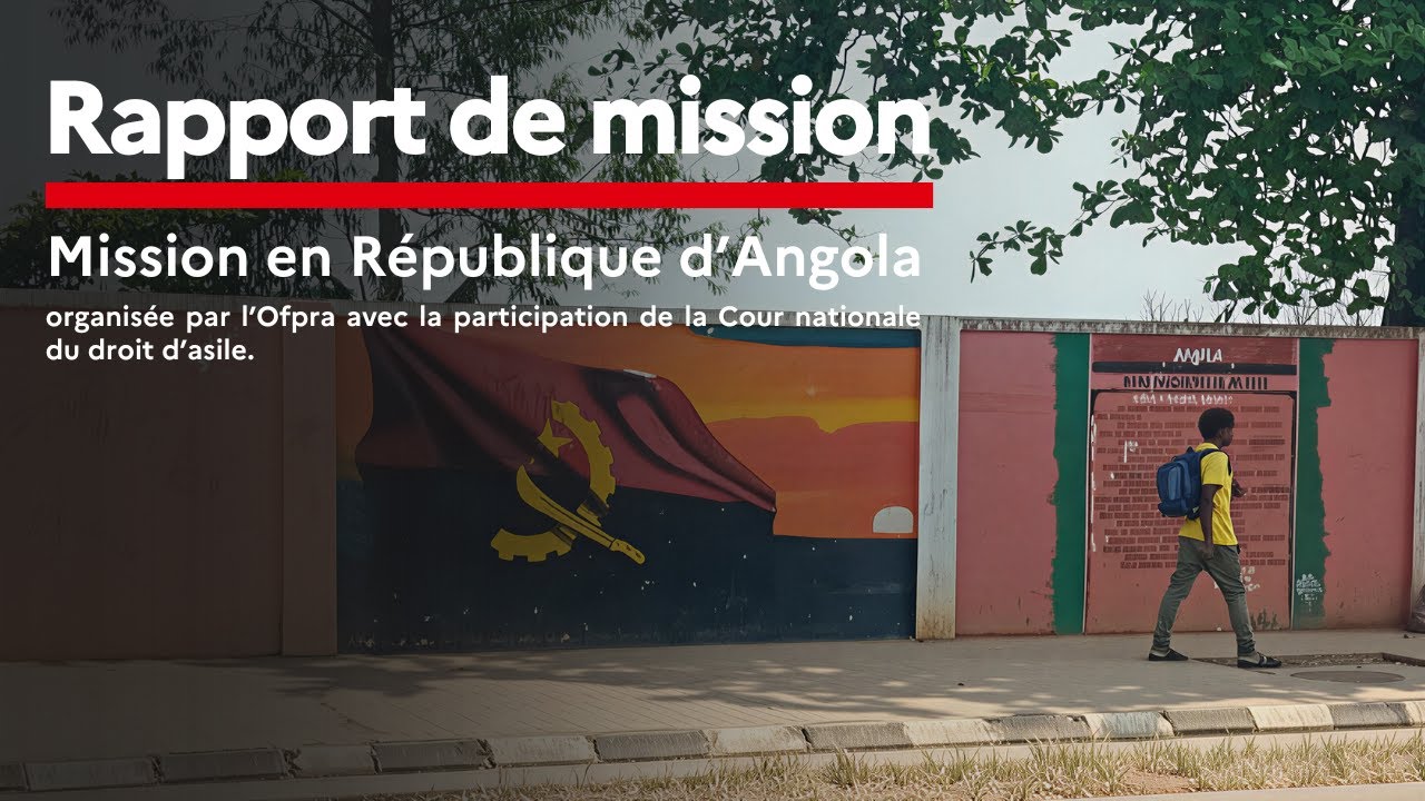 Rapport de mission en République d'Angola