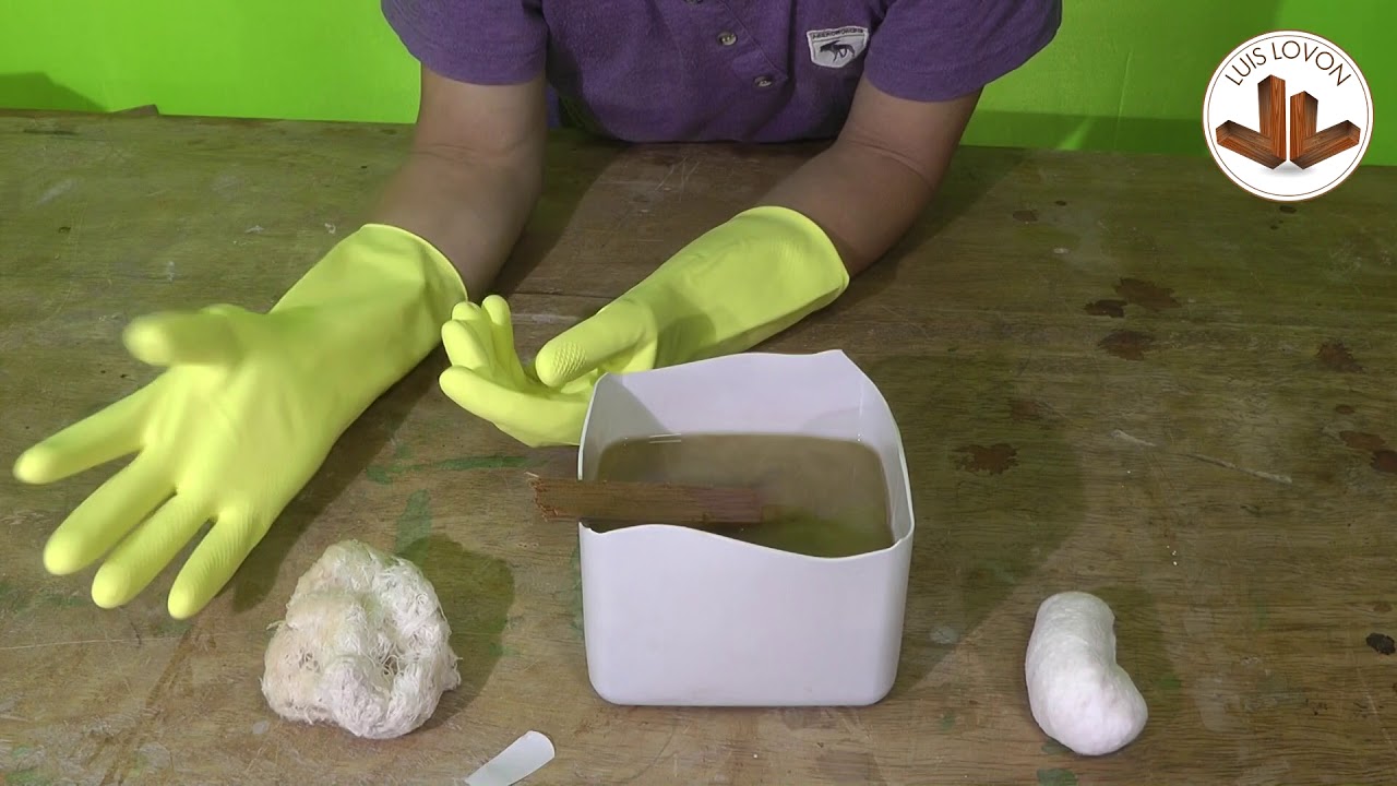 Que TIPO DE GUANTES SE DEBE USAR PARA LAQUEAR UN MUEBLE DE MADERA - Tipos De Guantes - Luis Lovon