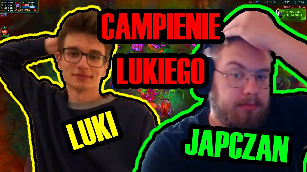 JAPCZAN i LUKI - PRZEKLĘTA LEONA, CAMPIENIE LUKIEGO, 10 DAYS CHALLENGE [DZIEŃ 2]