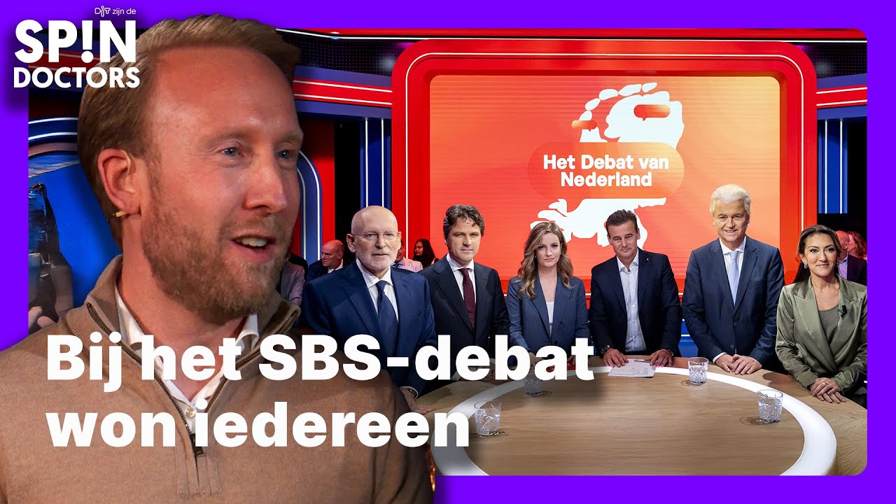 🟣 Bij het SBS-debat won iedereen | Dit zijn De Spindoctors #162