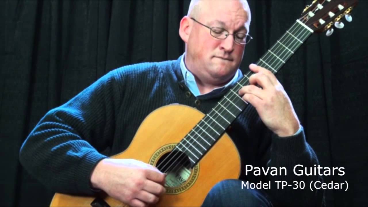 Julia Florida by Barrios, Pavan TP-30 Cedar Guitar