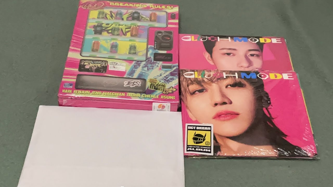 Unboxing NCT Dream photocards & Albums