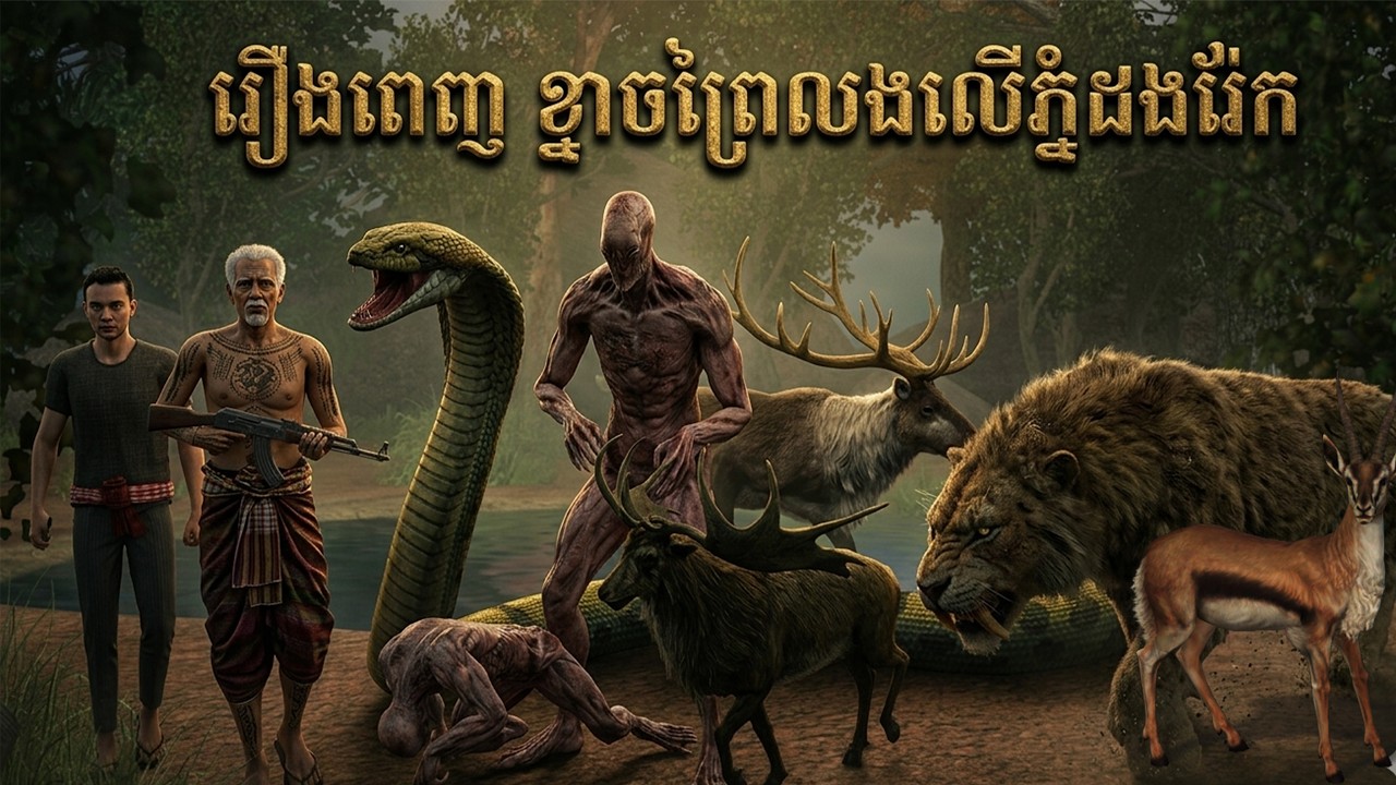 -រឿងពេញ ខ្នាចព្រៃលងលើភ្នំដងរ៉ែក -The story of Khnach Prey haunting Phnom Dangrek
