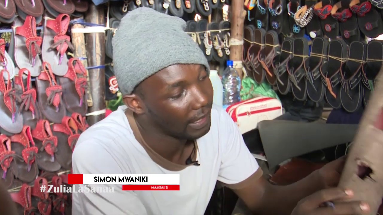 Zulia la Sanaa. KARIOKOR MARKET. How to make a Maasai sandal