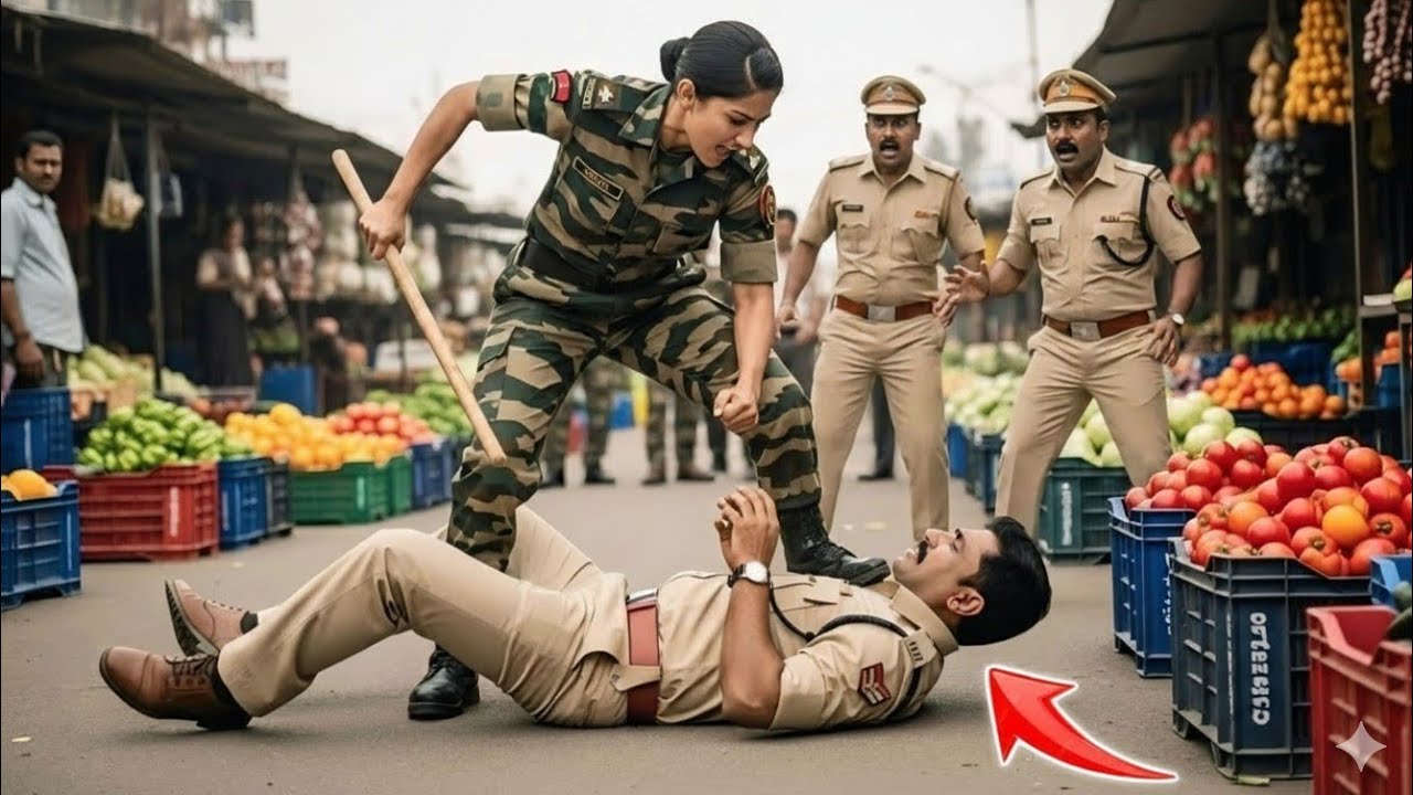जिस सब्जीवाले को इंस्पेक्टर ने सरेआम पीटा… अगले दिन उसकी बहन निकली Army Officer | Emotional 😱