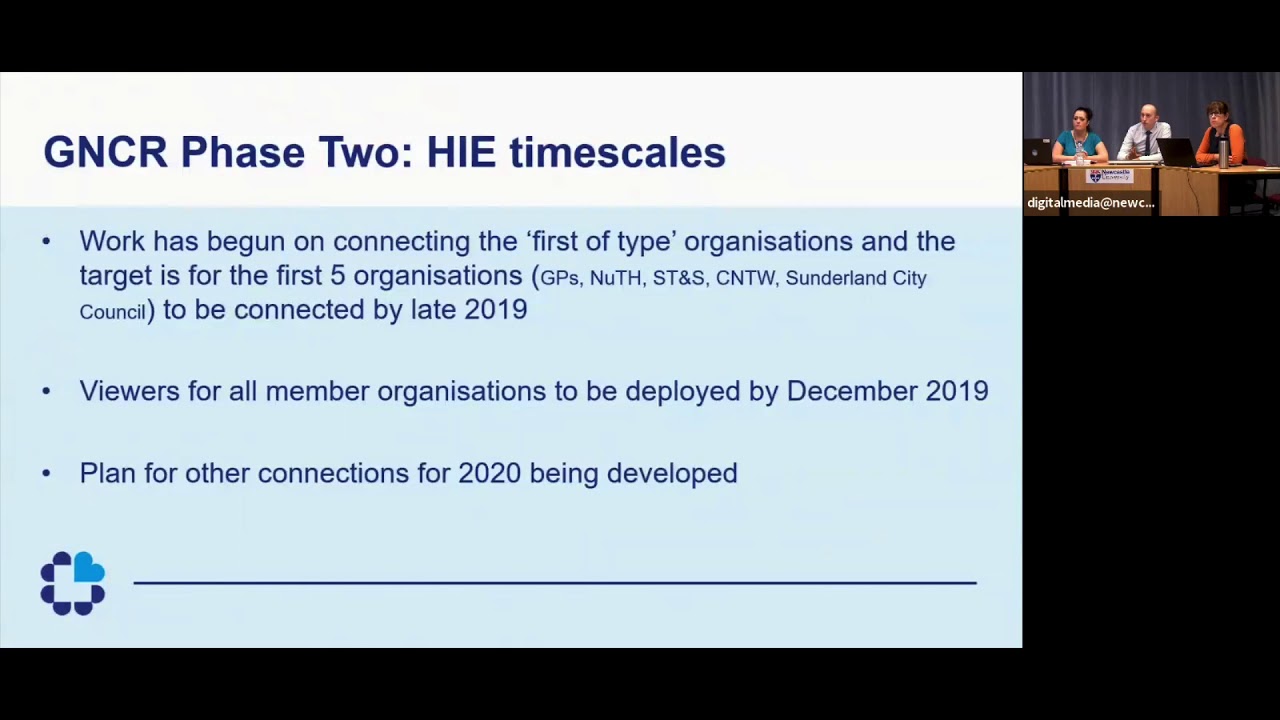 Health Information Exchange implementation update - October 2019