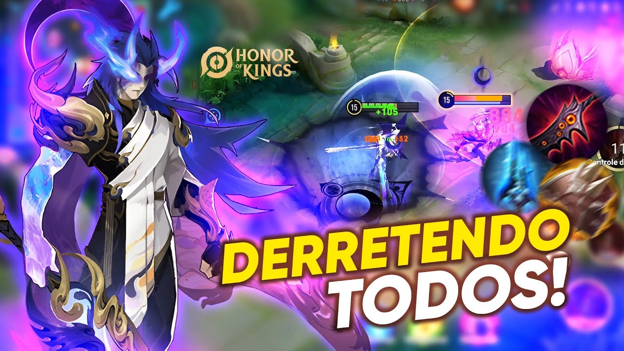 ELE EVAPORA OS INIMIGOS | LI XIN JUNGLE HONOR OF KINGS | SECRET BUILD | DEMON FORM