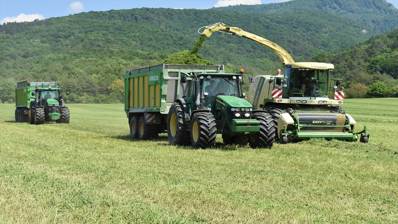 Senáže / Senage 2020 - John Deere 6x | Joskin 4x | Krone