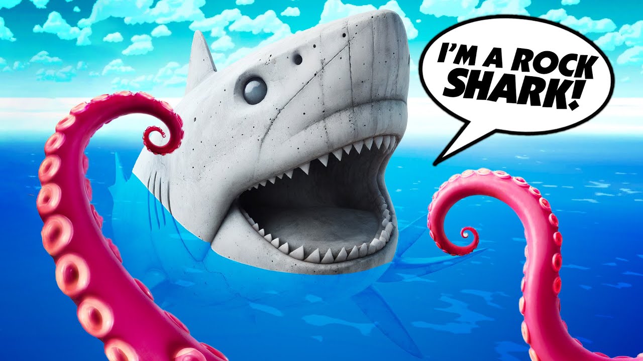 Гигантский морской монстр находит каменную акулу в VR! - Tentacular VR