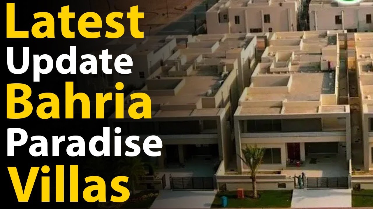500 SQ Yard Ready Villas | Bahria Paradise Luxury Villas | Bahria Town karachi