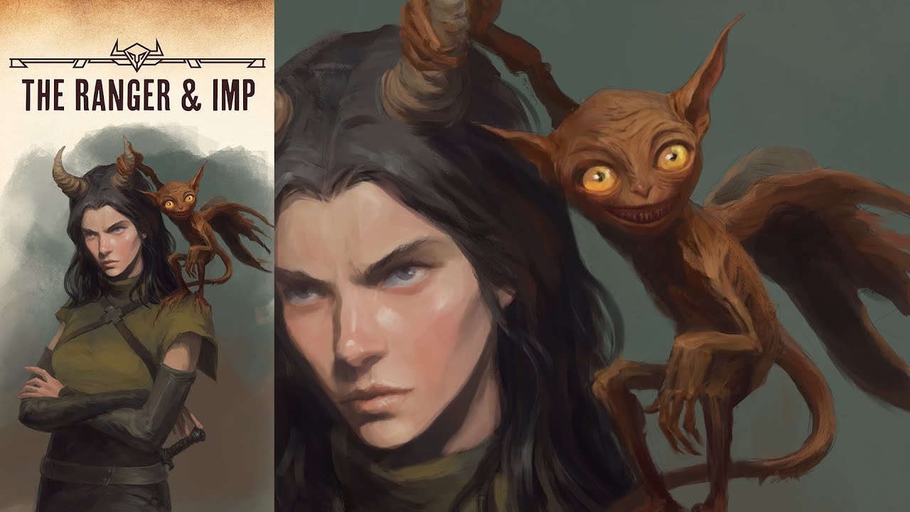 Art process video for The Ranger & imp