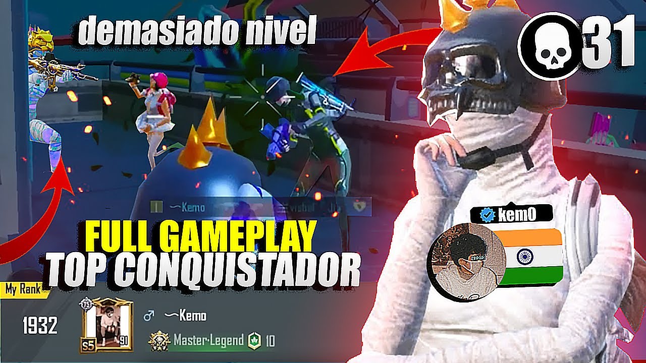 Así JUEGA el CONQUISTADOR #1 del MUNDO de PUBG Mobile🔥 LIMPIA el EVENTO con LA MEJOR ESTRATÉGIA!