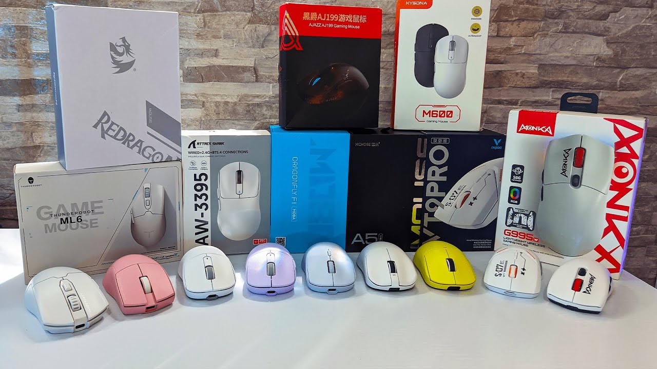 Os MELHORES Mouses Gamer Sem Fios Custo Benefício! [Ranking] 🖱