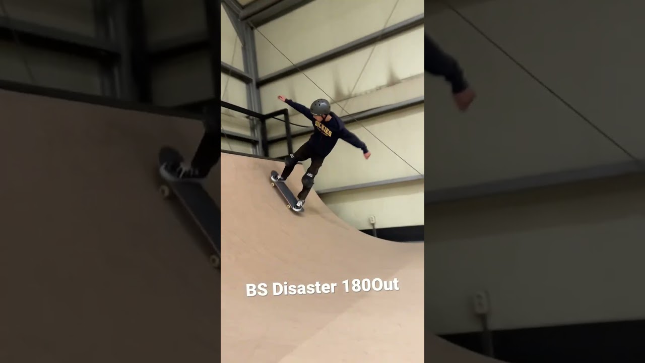 Backside Disaster 180 Out #skateboarding #koreanskaters