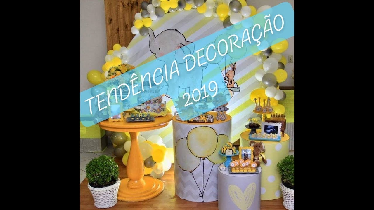 TENDÊNCIAS E TIPO DE DECORAÇÃO 2019.
