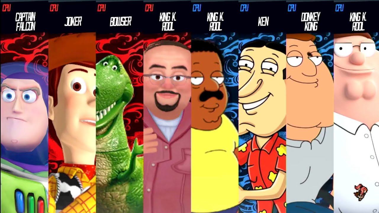 Family Guy Vs Toy Story - Requested Smash Battle