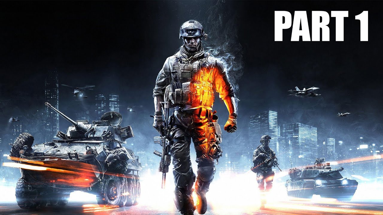 BATTLEFIELD 3 GAMEPLAY WALKTHROUGH PART 1 -  (NO COMMENTARY)