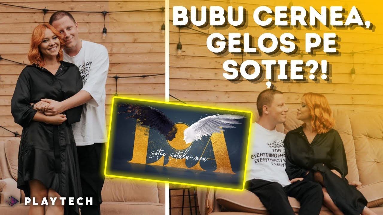 Bubu Cernea, gelos din cauza scenelor de sărut cu soţia lui, Elena Mogîldea, din serialul Lia?!