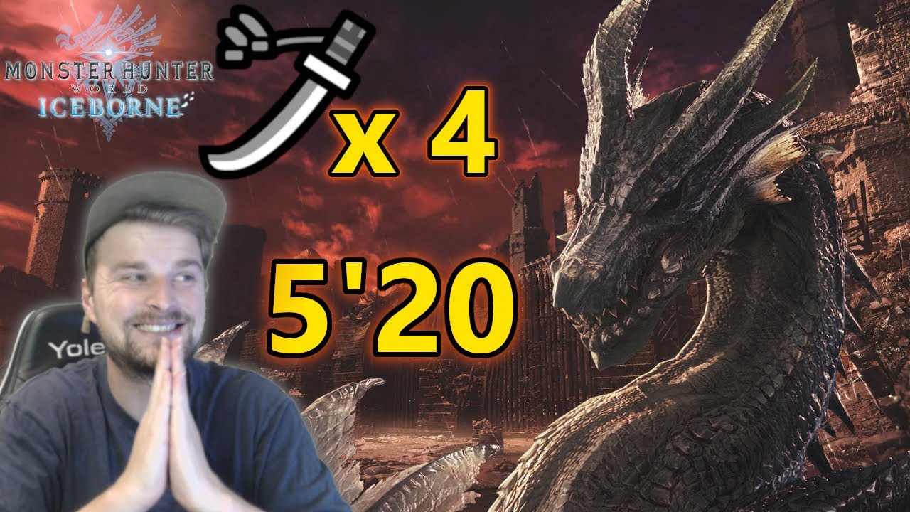Fatalis Speedrun 4 Longsword Monster Hunter World Iceborne