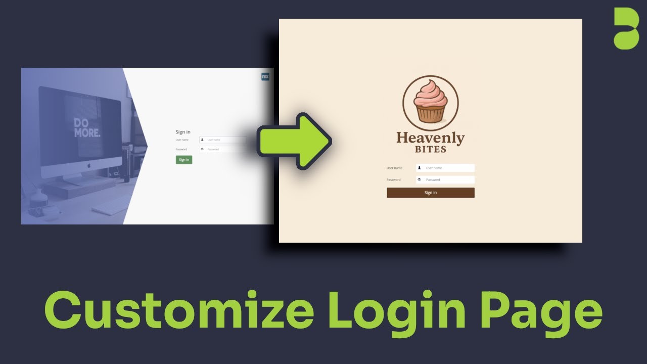 Customize Mendix Login Page