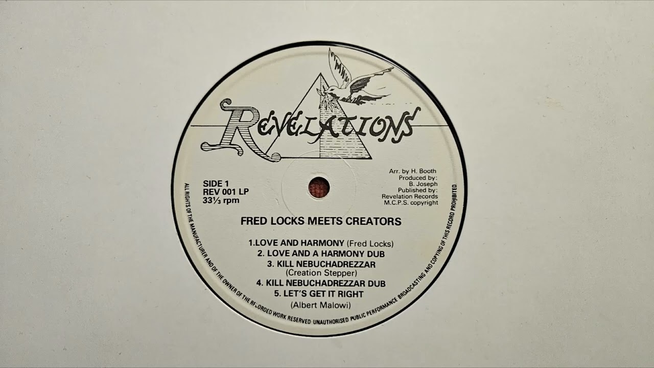 The Creation Steppers – Kill Nebuchadrezzar – Kill Nebuchadrezzar Dub – Nebuchadrezzar – REV 00