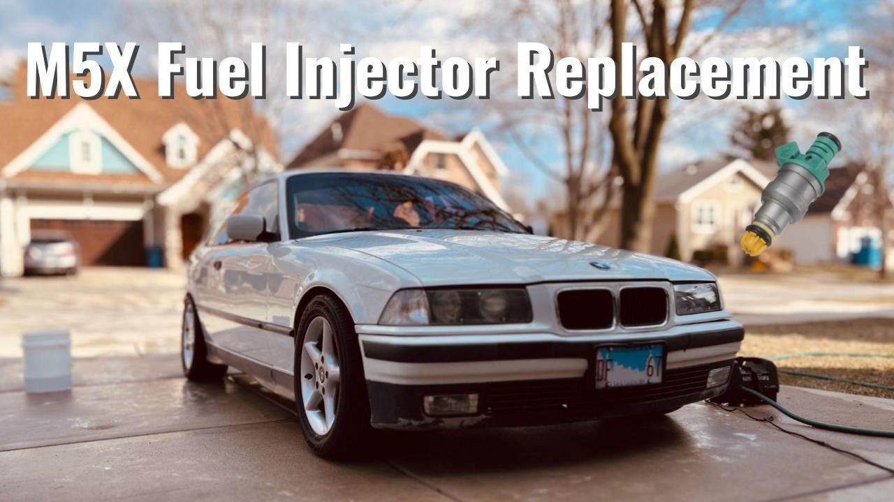 E36 M5X Fuel Injector Replacement